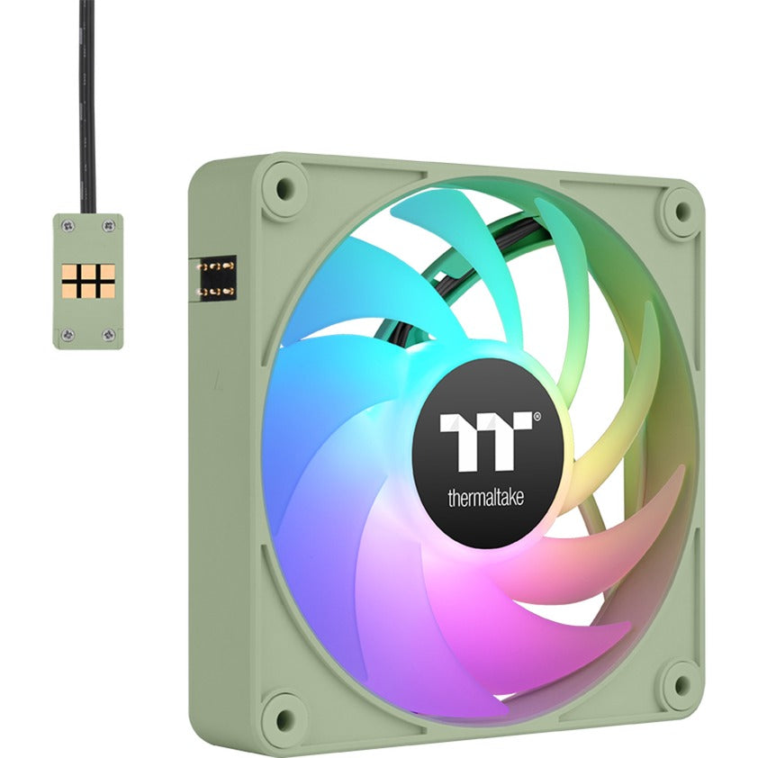 Thermaltake ct140 ex argb sync pc køleventilator matcha grøn (
