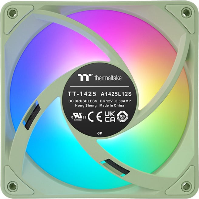 Thermaltake CT140 EX Argb Sync Sync PC hlajenje ventilatorja matcha Green (