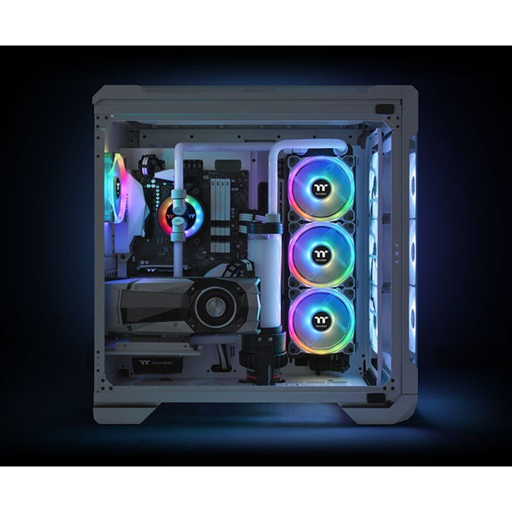 Thermaltake Riing 12 Fan de radiateur RVB blanc tt premium ed