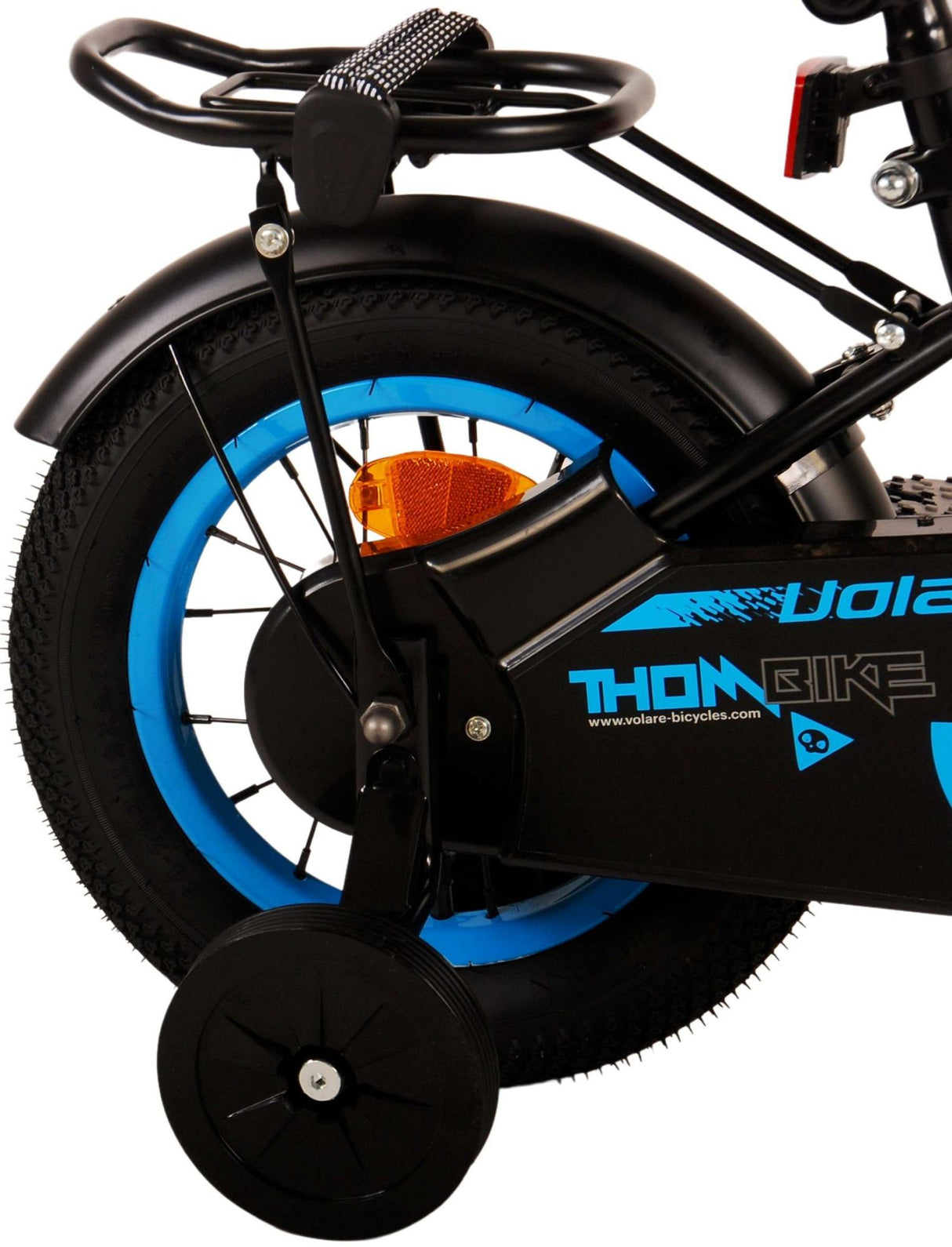 Otroško kolo Volare Thombike - Fantje - 12 palcev - črno modra