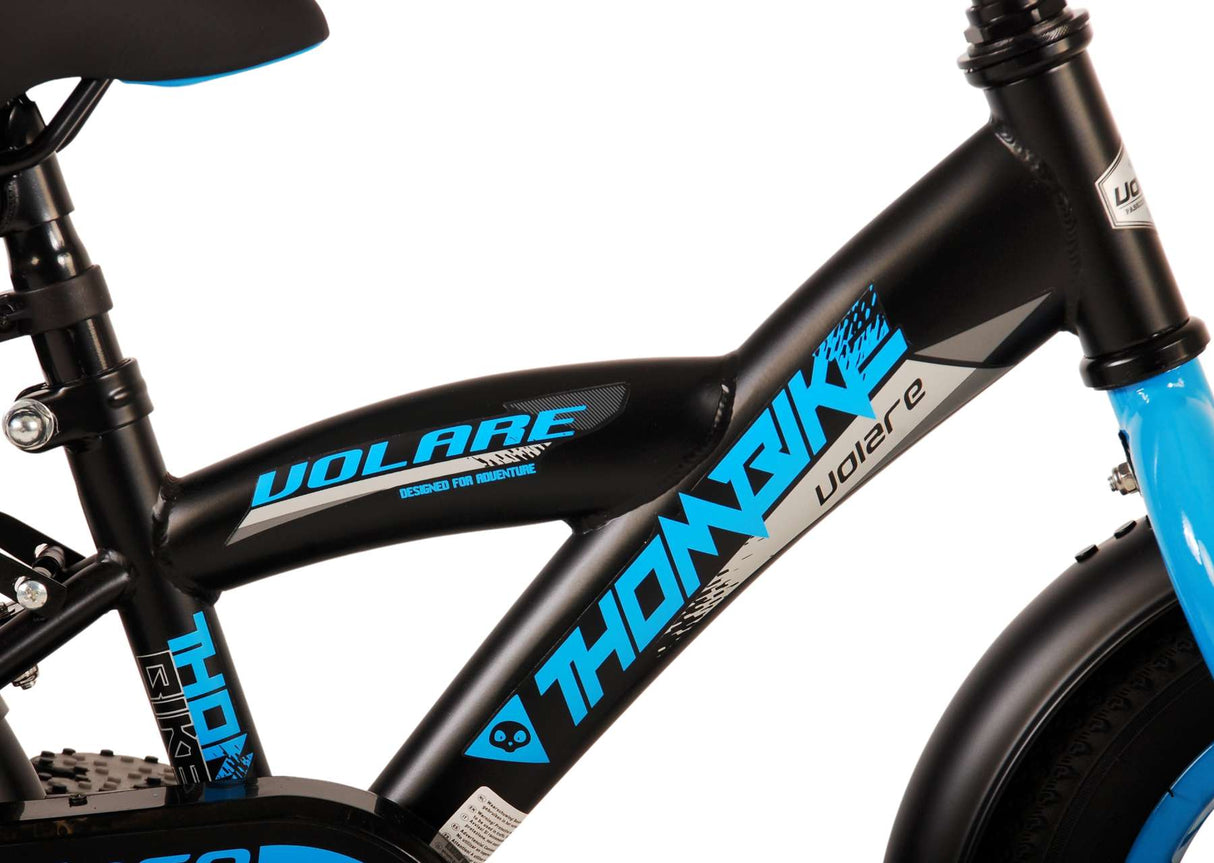 Otroško kolo Volare Thombike - Fantje - 12 palcev - črno modra