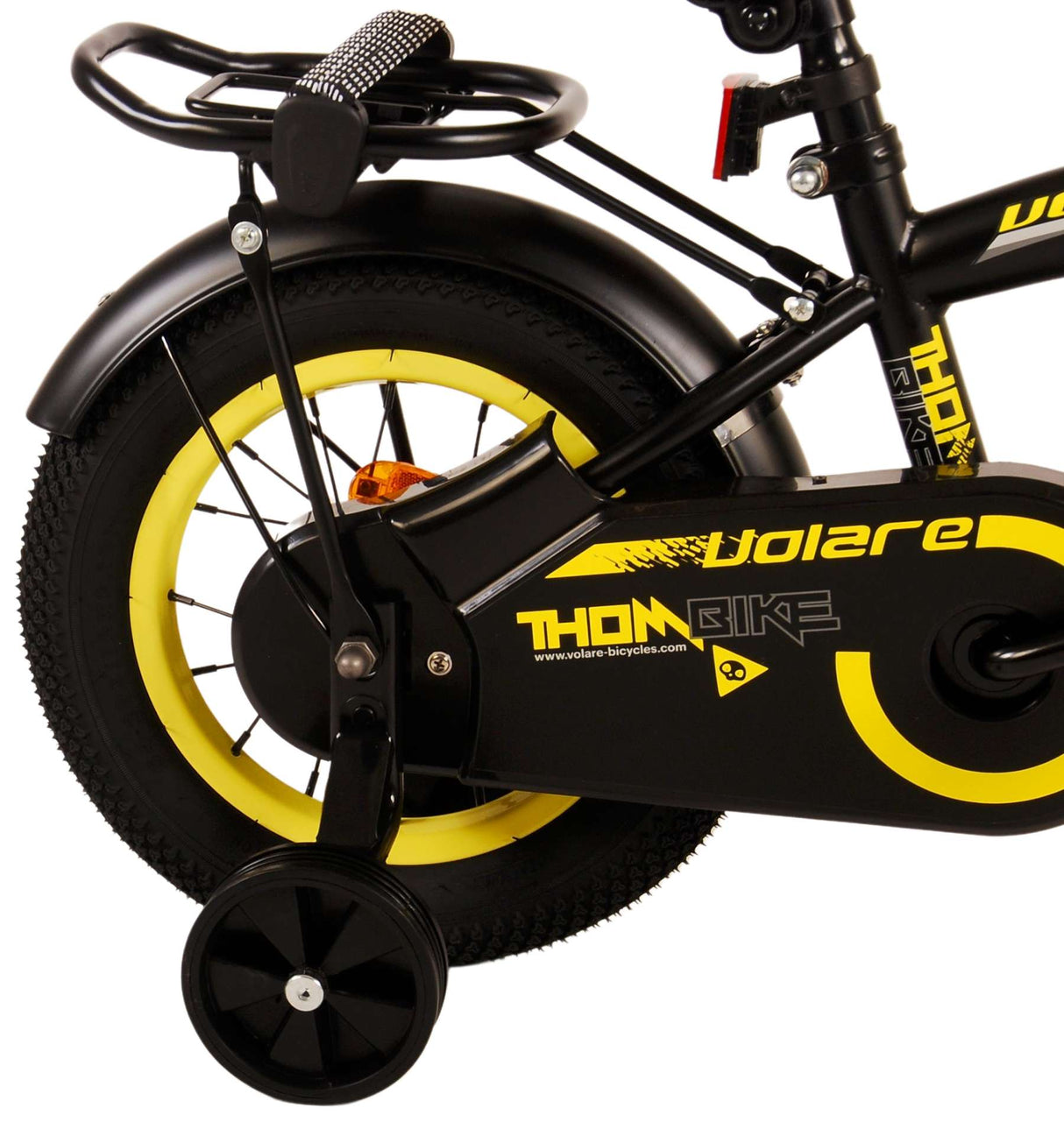 Otroško kolo Volare Thombike - Fantje - 12 palcev - črno rumena