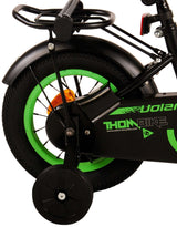 Volare Thombike Bicicleta para niños - Niños - 12 pulgadas - Black Green