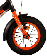 Volare Thombike Children's Bicycle - Boys - 12 inch - Black Orange