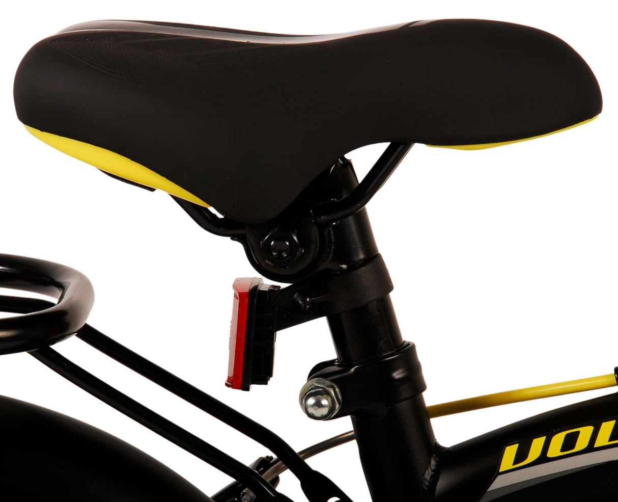 Volare thombike per bambini ragazzi da 14 pollici giallo nero freni a due mani