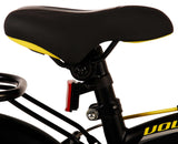 Volare thombike per bambini ragazzi da 14 pollici giallo nero freni a due mani