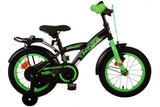 Volare Thombike Children's Bicycle - Boys - 14 Inch - Black Green