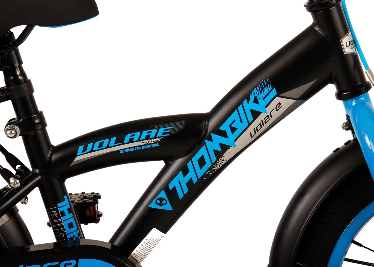 Dětské kolo Volare Thombike - chlapci - 14 palců - černá modrá