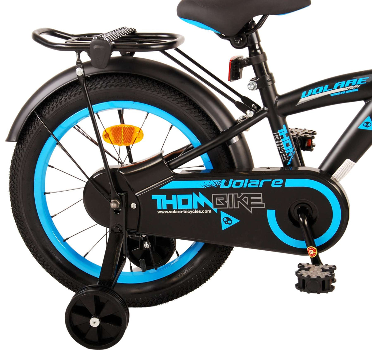 Otroško kolo Volare Thombike - Fantje - 16 palcev - črno modra