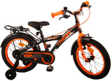 Volare Thombike Children's Bike Boys 16 Inch Black Orange Two Hand Brakes