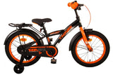 Volare Thombike Children's Bicycle - Boys - 16 inch - Black Orange