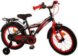 Volare Thombike children's bike - Boys - 16 inch - Black Red - Two hand brakes