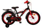 Volare Thombike children's bike - Boys - 16 inch - Black Red - Two hand brakes