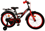 Volare Thombike Dziecięce rower - chłopcy - 18 cali - Czarny czerwony
