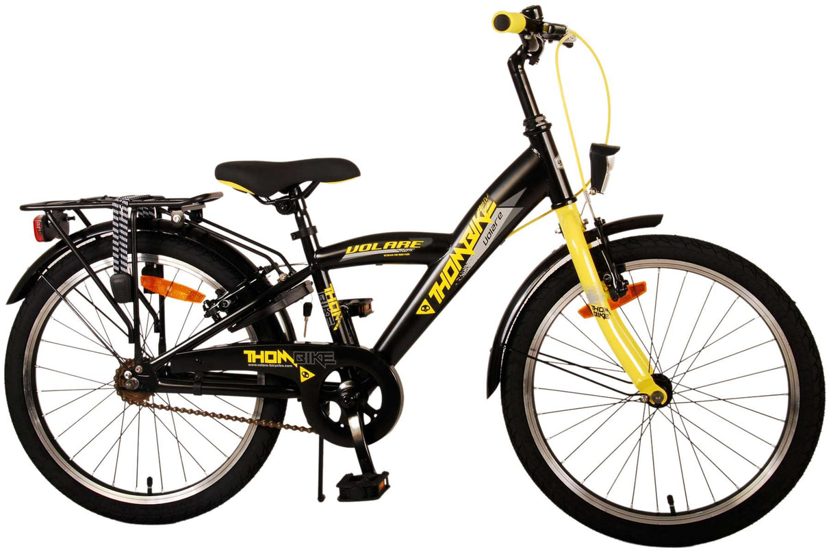 Volare Thombike children's bike - Boys - 20 inch - black yellow - two hand brakes