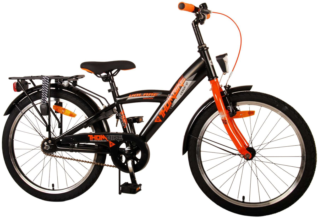 Volare Thombike Children's Bike Boys 20 inch Black Orange