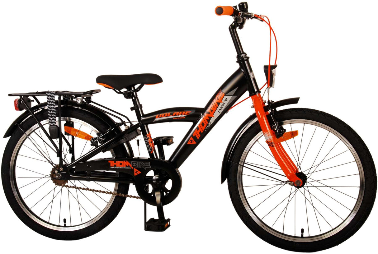 Volare Thombike children's bike - Boys - 20 inch - Black Orange - Two hand brakes