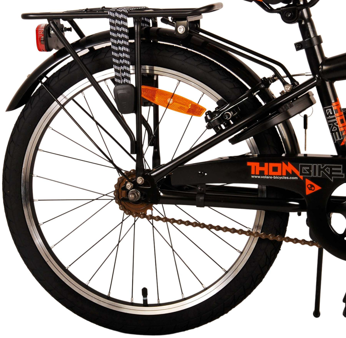 Volare Thombike children's bike - Boys - 20 inch - Black Orange - Two hand brakes