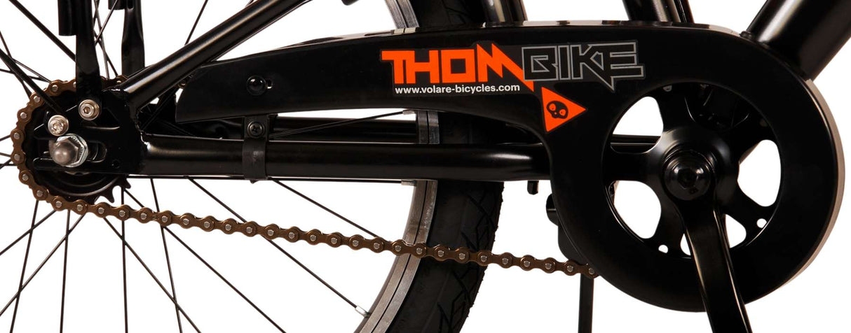 Volare Thombike Children's Bike Boys 20 inch Black Orange