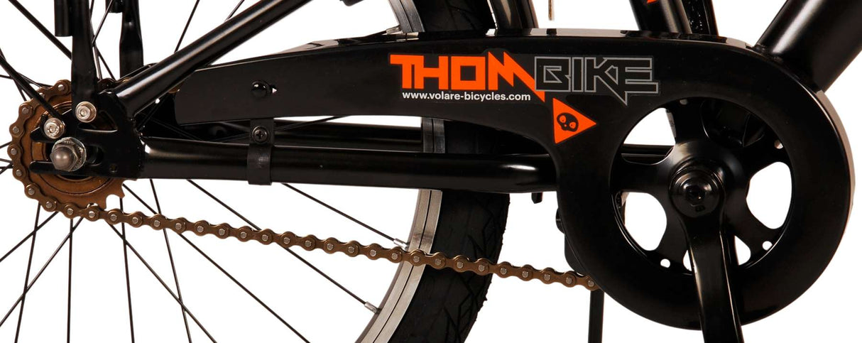 Volare Thombike children's bike - Boys - 20 inch - Black Orange - Two hand brakes