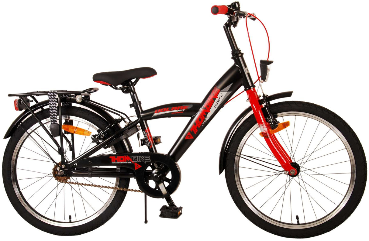 Volare Thombike Children's Bike Boys 20 Inch Black Red Two Hand brakes