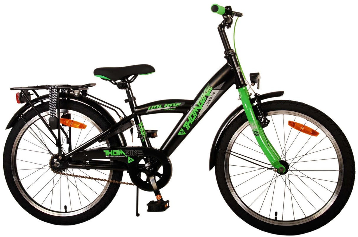 Volare Thombike Children's Bike - Boys - 20 inch - Black Green