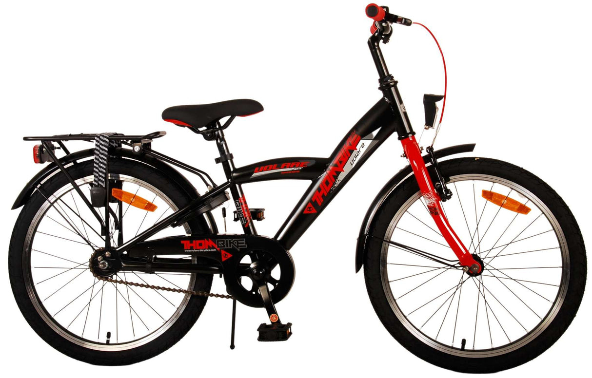 Bicicleta Infantil Volare Thombike - meninos - 20 polegadas - vermelho preto