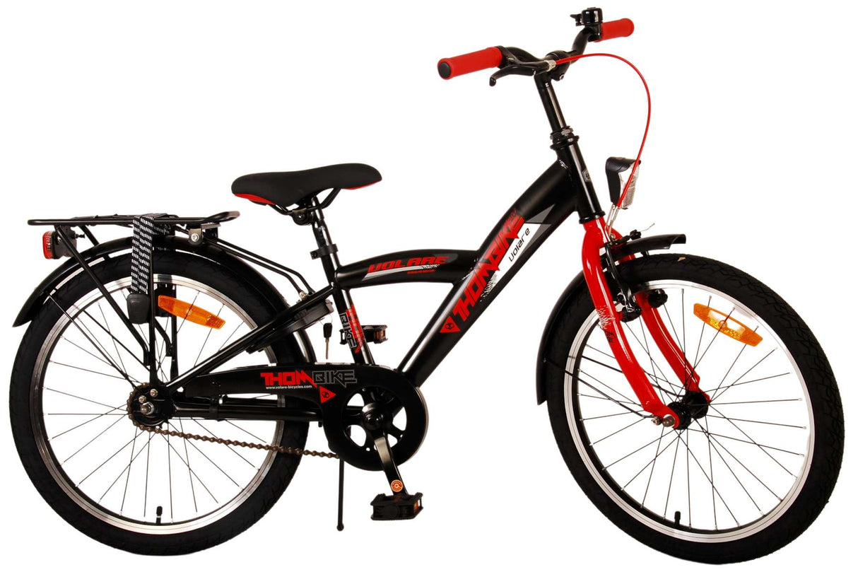 Bicicleta Infantil Volare Thombike - meninos - 20 polegadas - vermelho preto