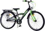 Volare Thombike Children's Bicycle - Boys - 24 Inch - Green Black - 3 gears