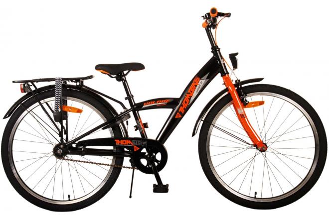 Volare Thombike Children's Bike Boys 24 inch Black Orange