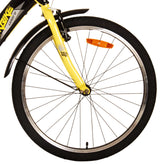 Volare Thombike Children's Bike Boys 24 Inch Black Yellow Two Hand brakes