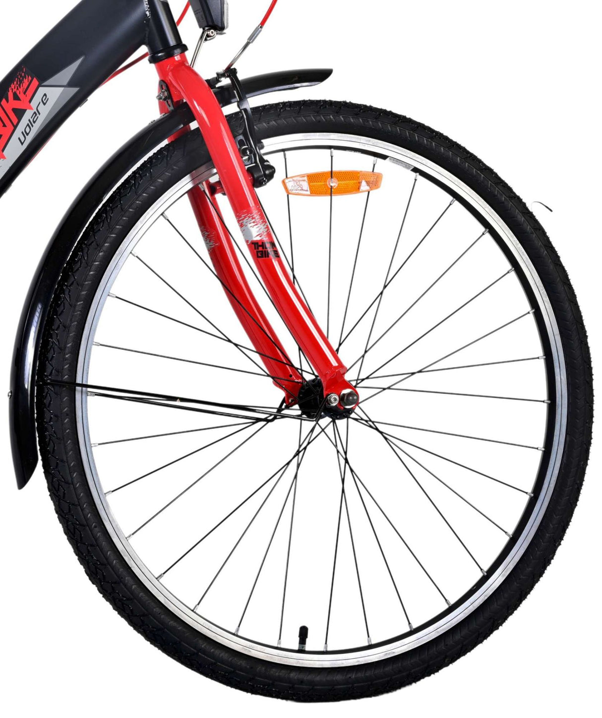 Volare Thombike Children's Bike Boys 26 Inch Black Red Two Hand brakes