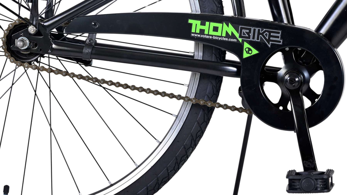 Bicycle per bambini THUMIKE VOLARE - Ragazzi - 26 pollici - Verde nero