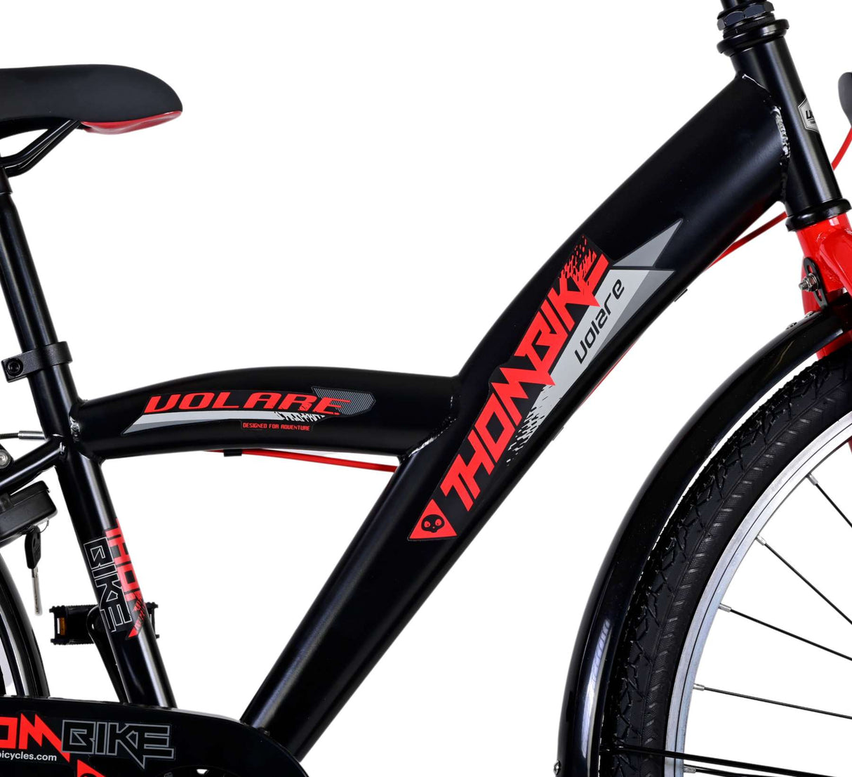 Volare Thombike Children's Bike Boys 26 Inch Black Red Two Hand brakes