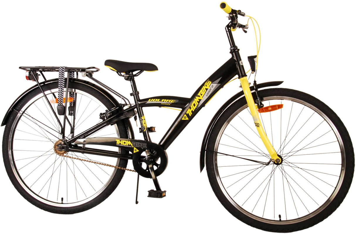 Volare Thombike children's bike - Boys - 26 inch - black yellow - two hand brakes
