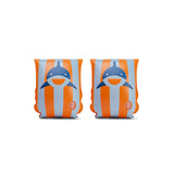 Tropical Shark | Orange Blue Swimming Bands 2-6 Years