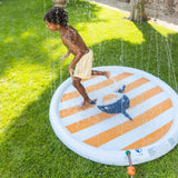 Tropical Shark | multicolored water play mat Ø 150 cm