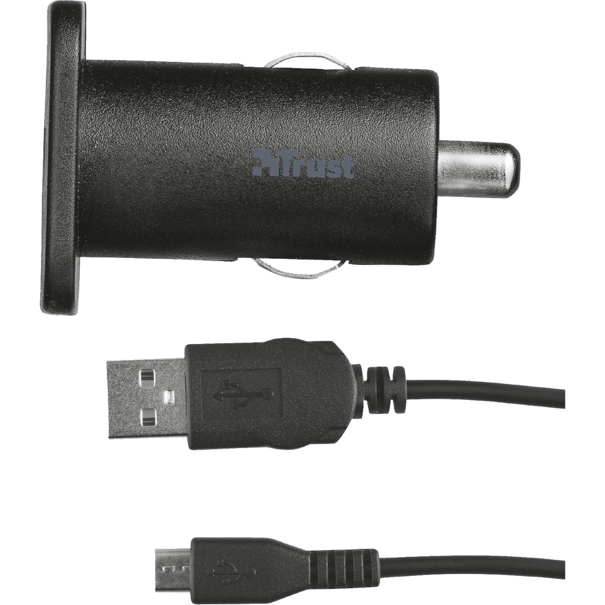 Vertrauen Sie 5W-Auto-Ladegerät mit Micro-USB-Kabel
