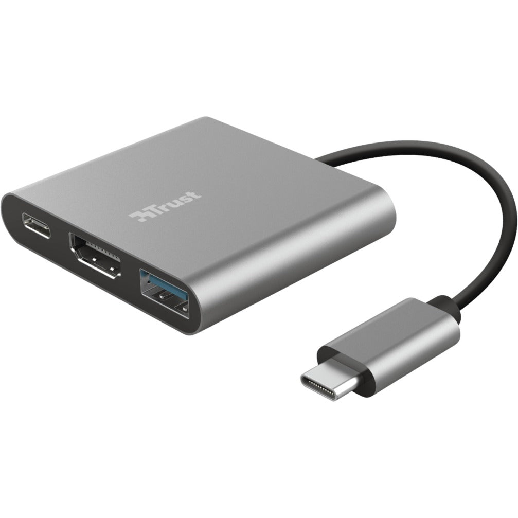 Tillid Dalyx 3-i-1 Multiport USB-C-adapter