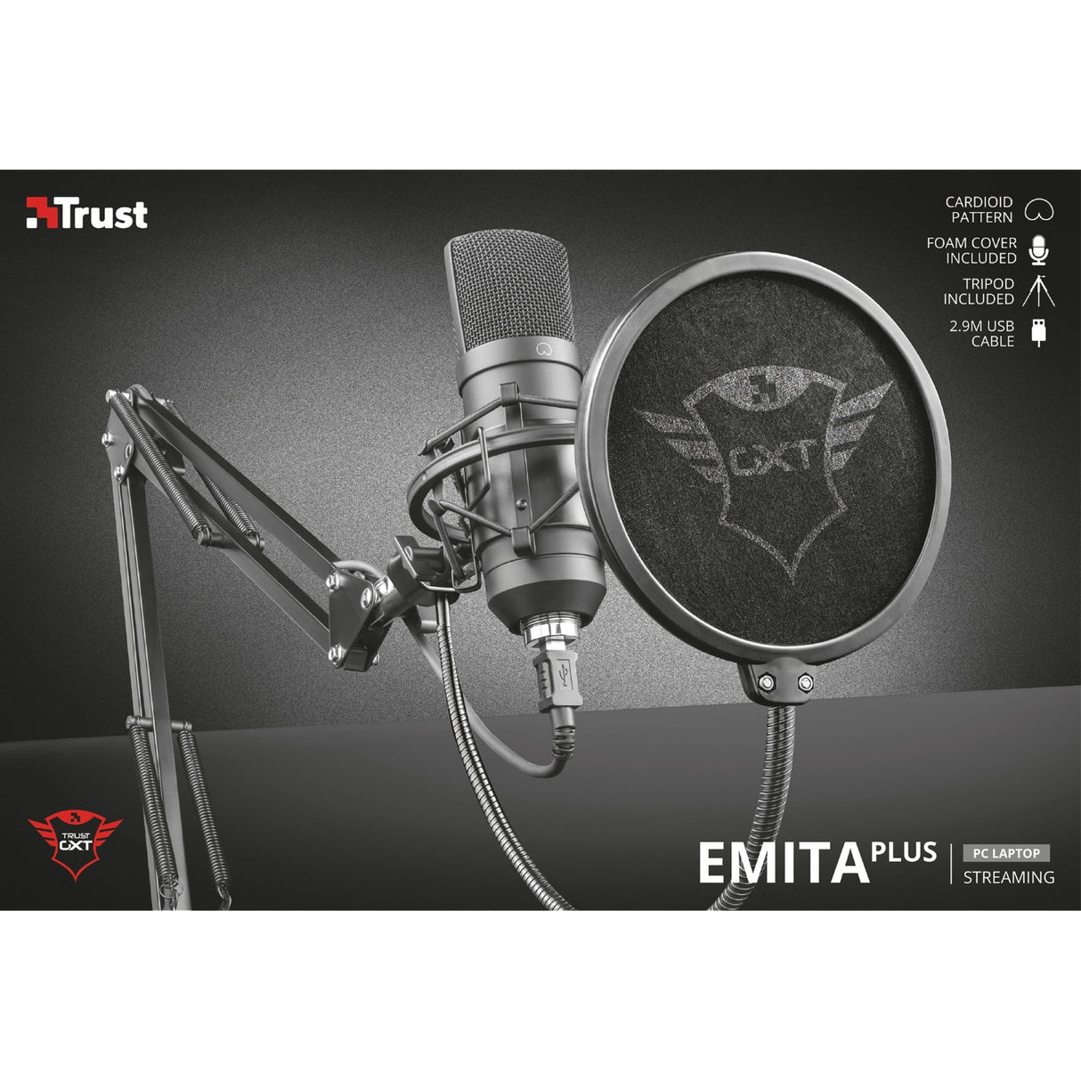 Trust Trust GXT 252+ Emita Plus Streaming