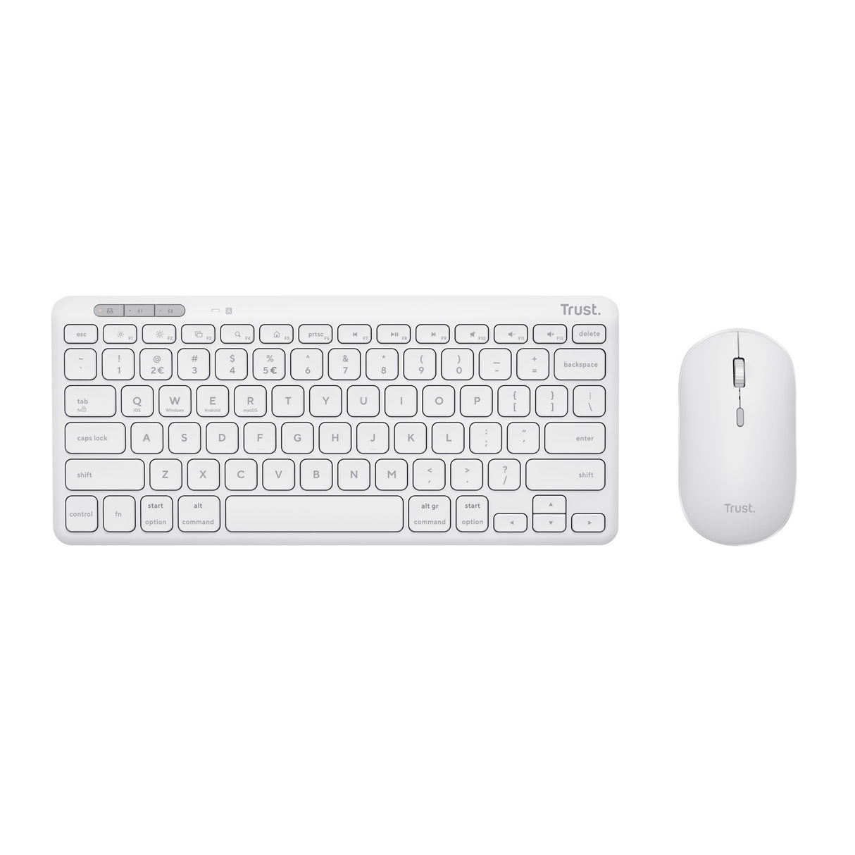 Tillid Lyra Multi Device Wireless Keyboard Mouse