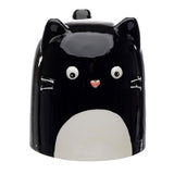 Feline fine cat upside down ceramic mug