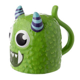 Monstarz green monster upside down ceramic mug