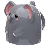 Cutiemals elephant upside down ceramic mug