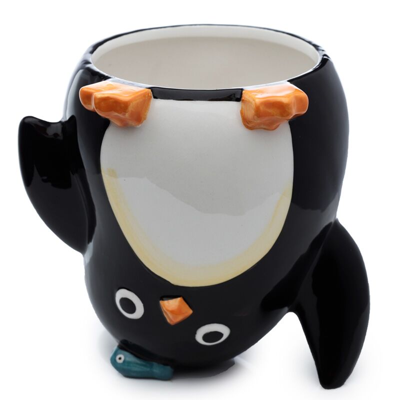 Penguin Upside Down Ceramic Mug