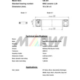 „Union Ball“ guolio rutulio guolys CB-341 15x24x5