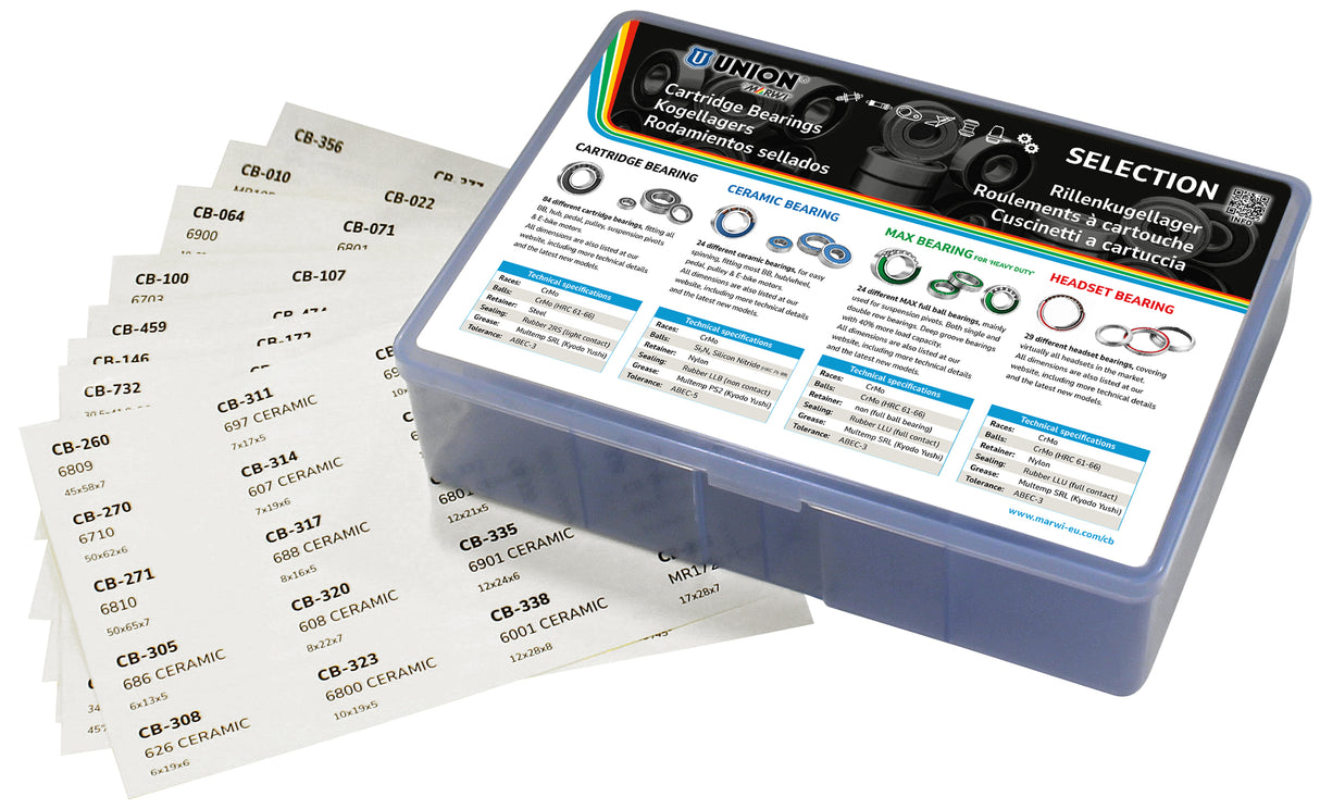 Marwi Union Assortment box Belly bearings empty