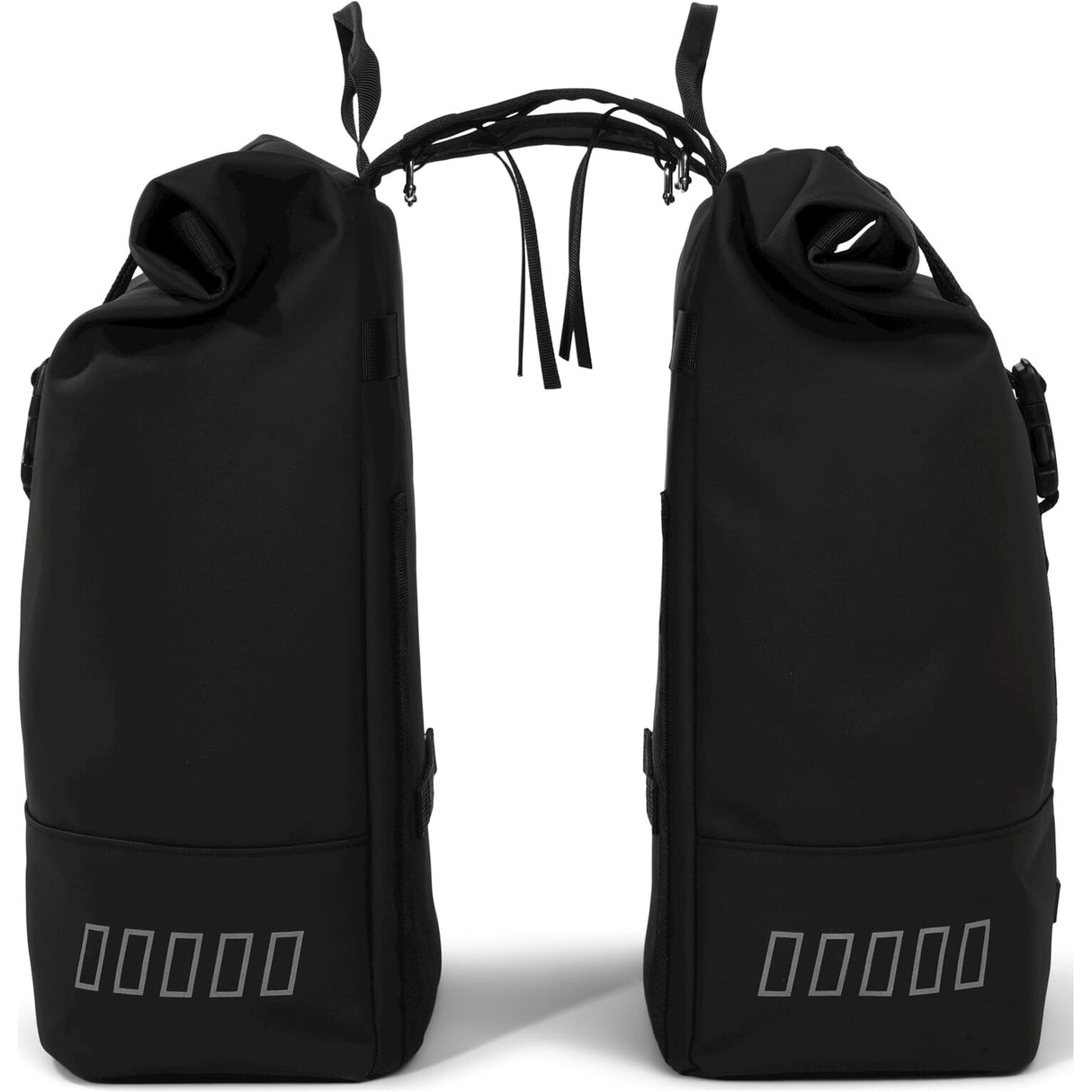 Urbanktroof urbrateproofrouisop duebel Vëlo Bags 38 Liter schwaarz
