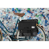 UrbanProof Urban Proof 40L dvojitá taška na bicykel čierna šedá