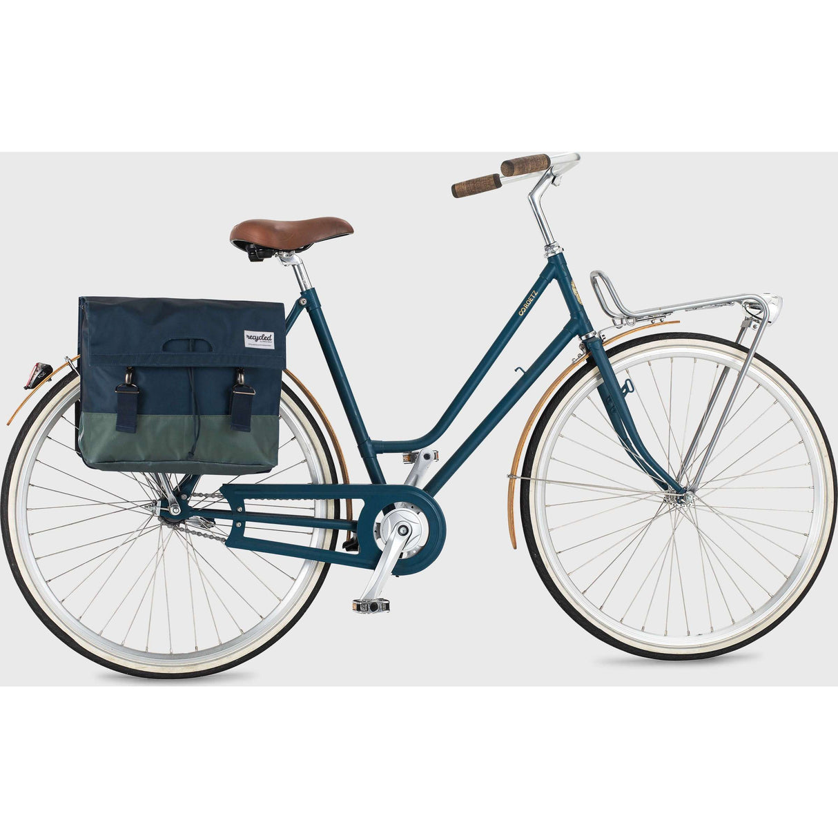 Urbanproof Urban Proof 40L Double Bicycle bag Blue Green